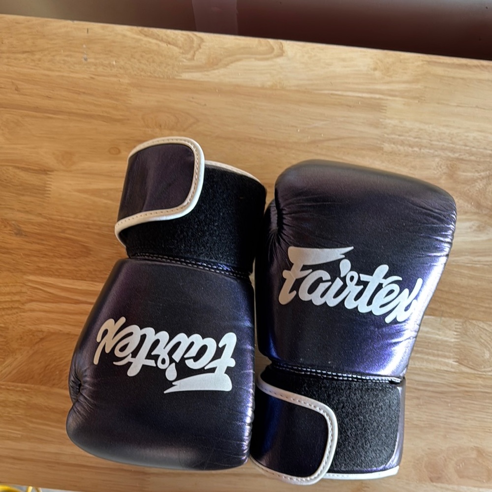 Fairtex Purple Boxing Gloves